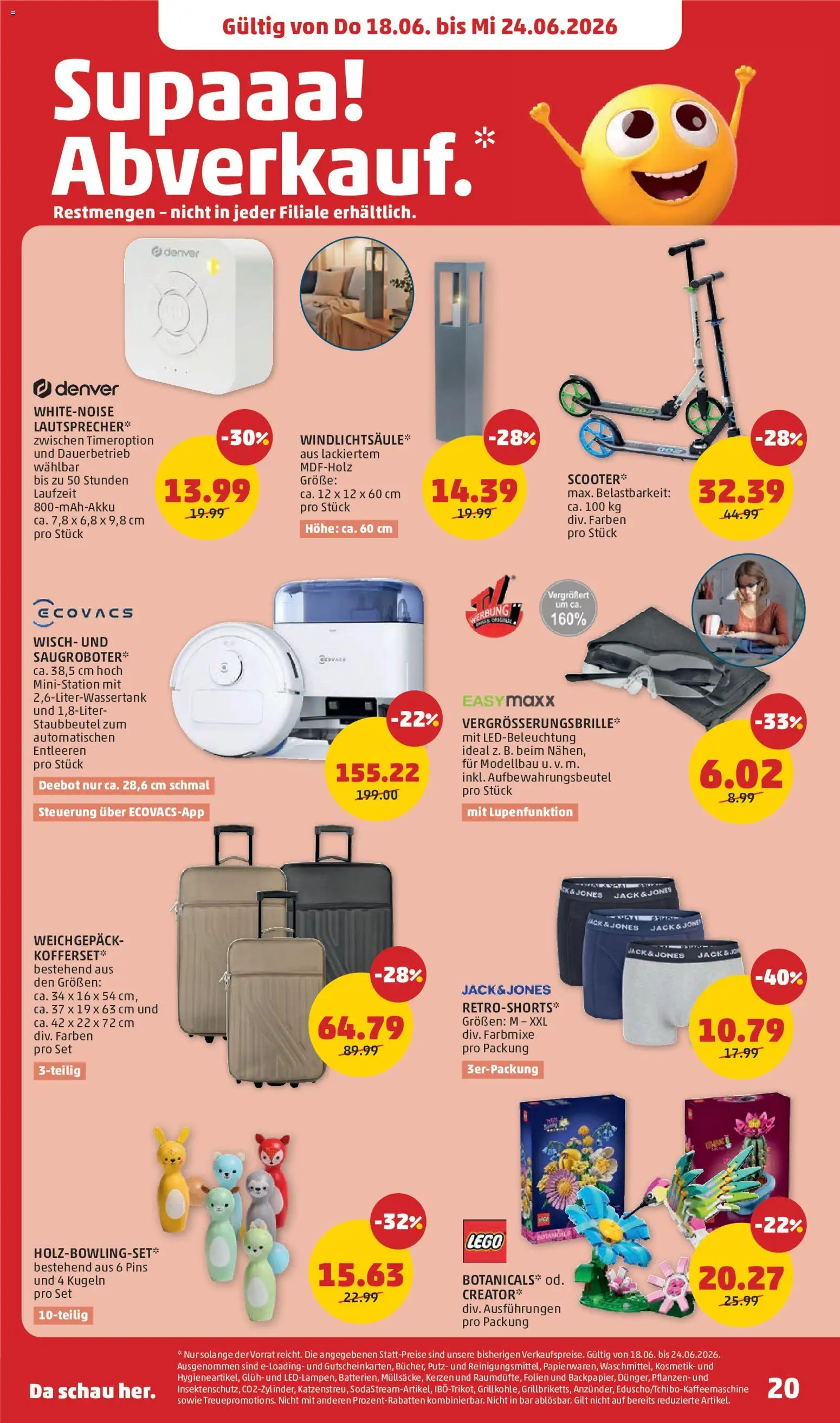 Penny Markt Schmankerl Post gültig ab 18.06.2026 | Seite: 20 | Produkte: Lautsprecher