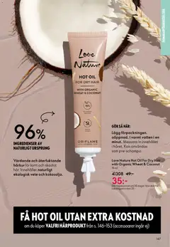 Oriflame erbjudanden 08/26 - Förhandsvisning av reklamblad från butik Oriflame aktuell från 03.06.2026 | Sida: 147