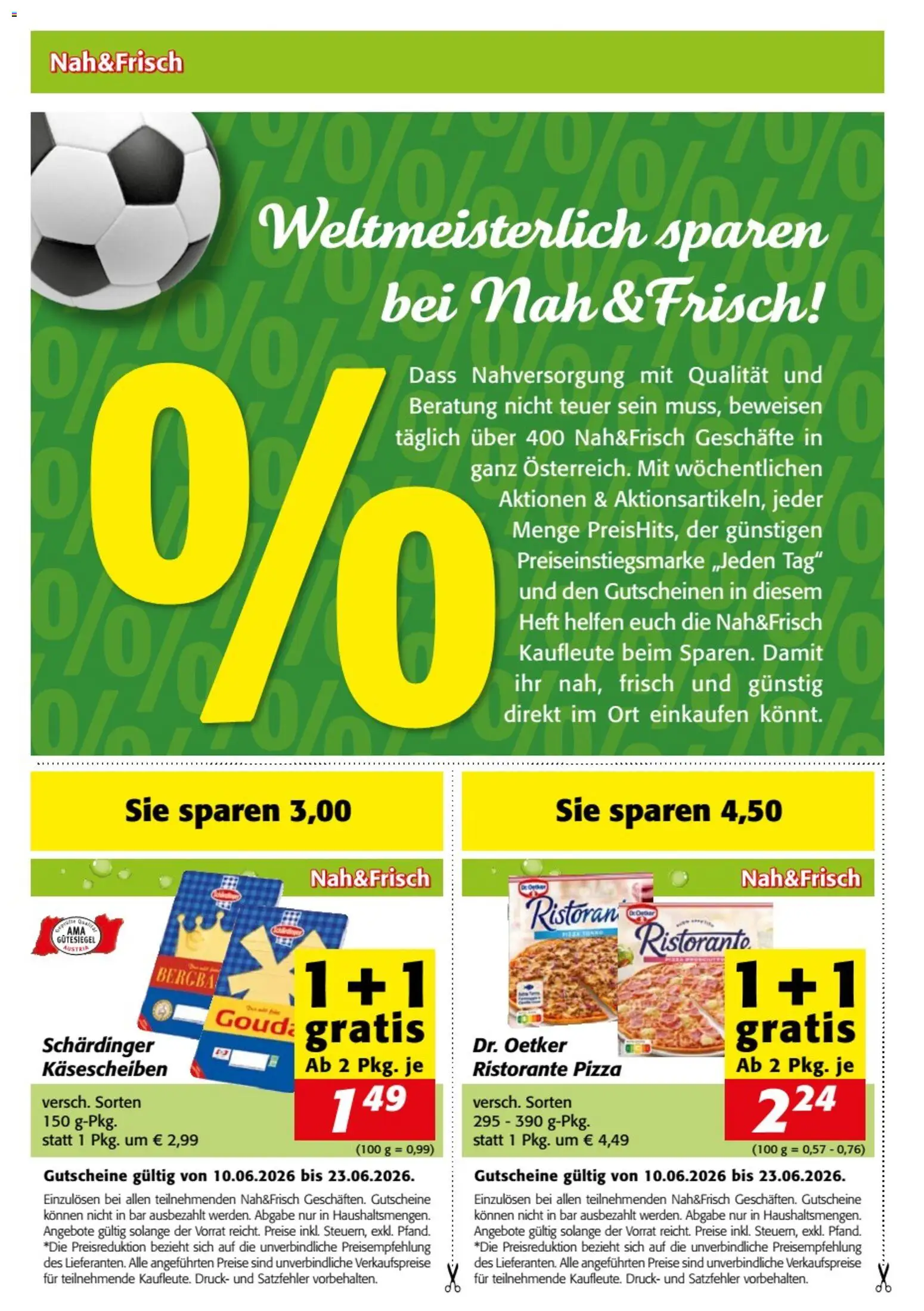 Nah und Frisch Fan-Gutscheinheft gültig ab 10.06.2026 | Seite: 2