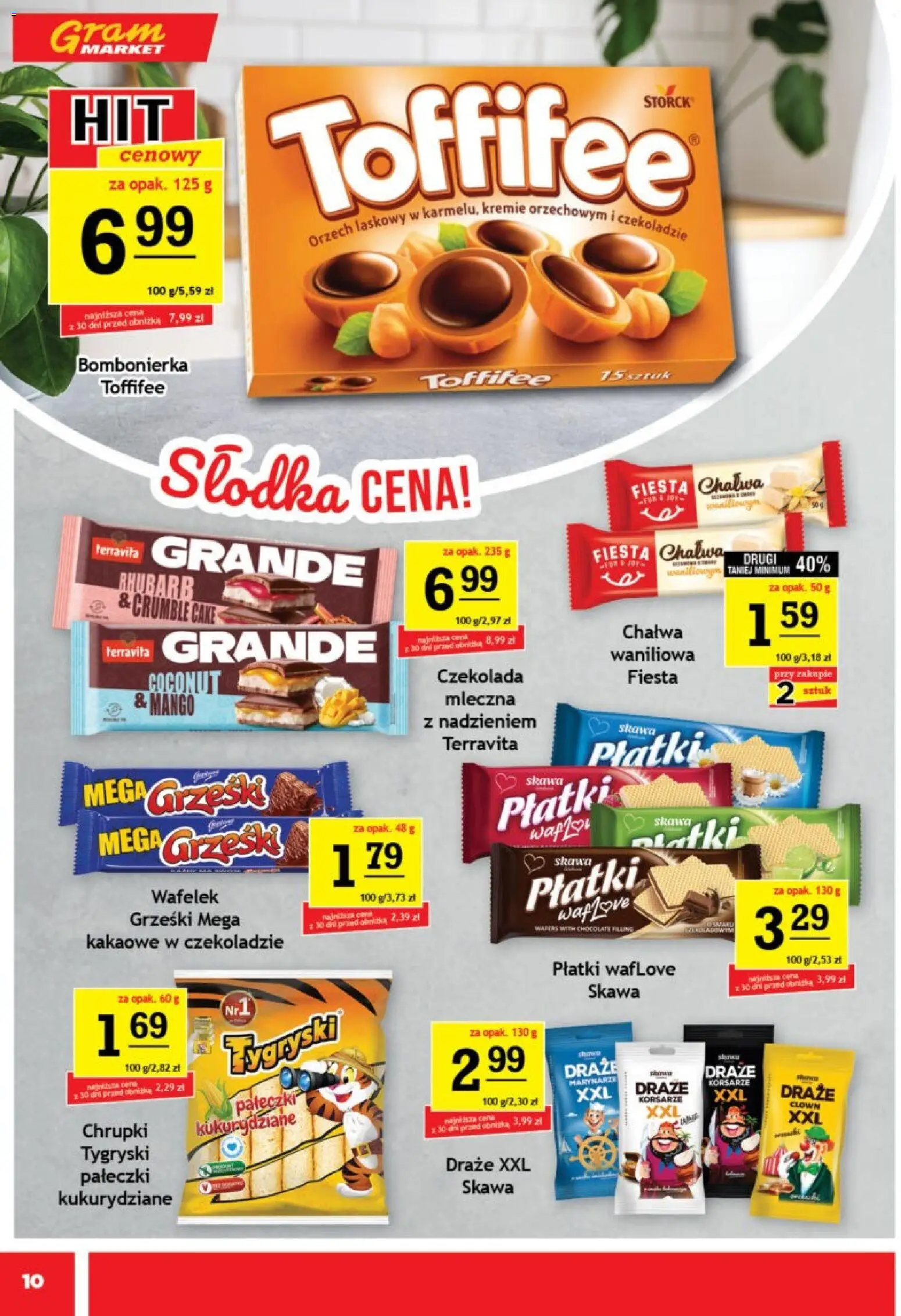 Gram Market gazetka od 05.08.2026 | Strona: 10 | Produkty: Mango, Bombonierka, Czekolada, Płatki