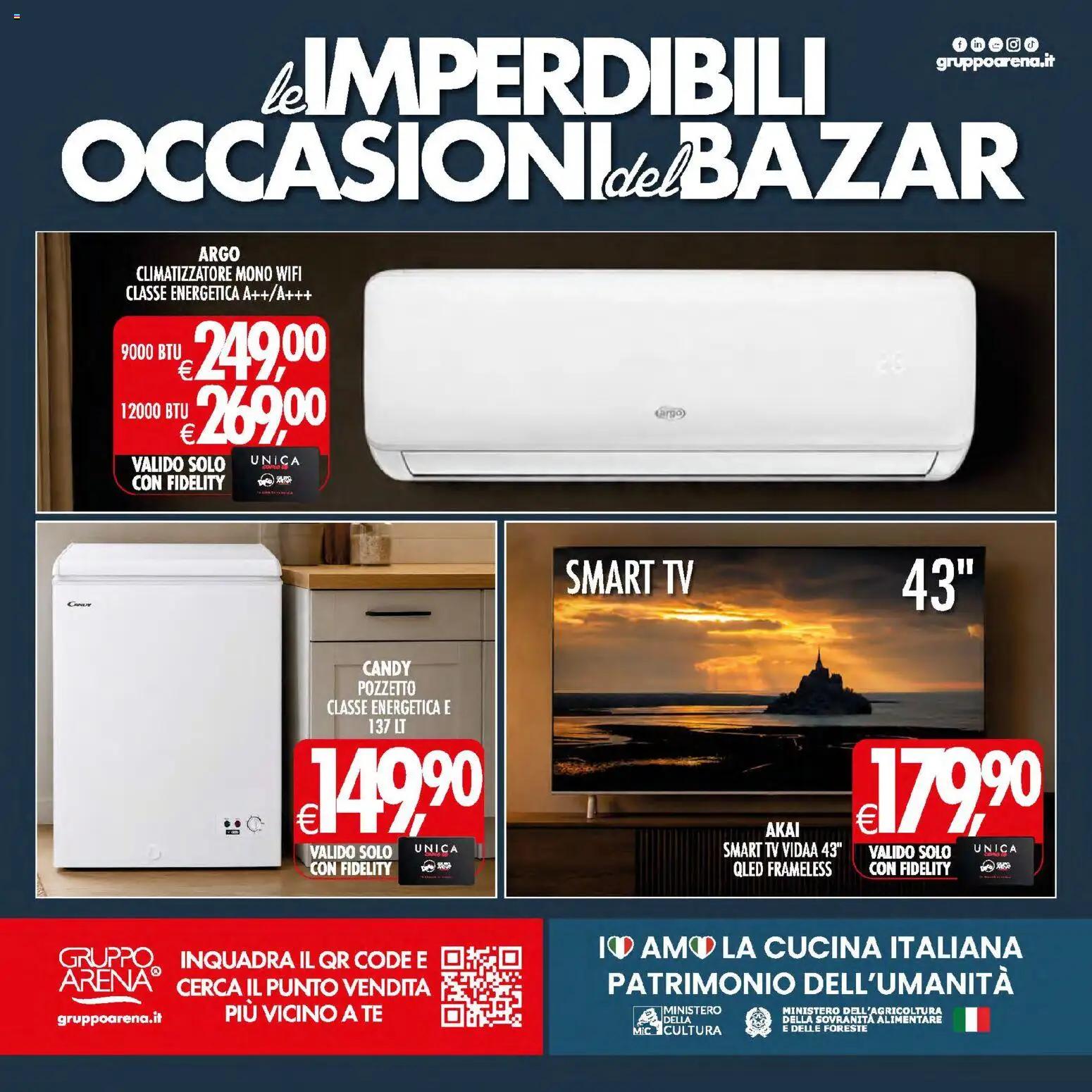 Volantino Decò del 31/07/2026 | Pagina: 41 | Prodotti: Climatizzatore, Tè, smart TV, TV