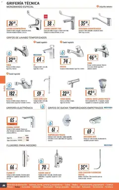 Vista previa Obramat folleto válido desde el 23.03.2026 | Página: 236 | Productos: Fregadero, Galette de chaise, Lavabo, Ducha