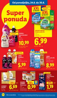 ORLANDO GOURMET Hrana za pse, ORLANDO GOURMET Hrana za pse 400 g Govedina, piletina ili iznutrice peradi - Pregled kataloga iz trgovine Lidl, vrijedi od 24.08.2026 | Stranica: 18