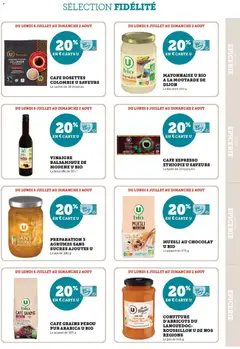 U Express - Prévisualisation de U Express - Ma sélection Carte U Juillet valide à partir de 06/07/2026 | Page: 7 | Produits: Mayonnaise, Café, Chocolat, Moutarde