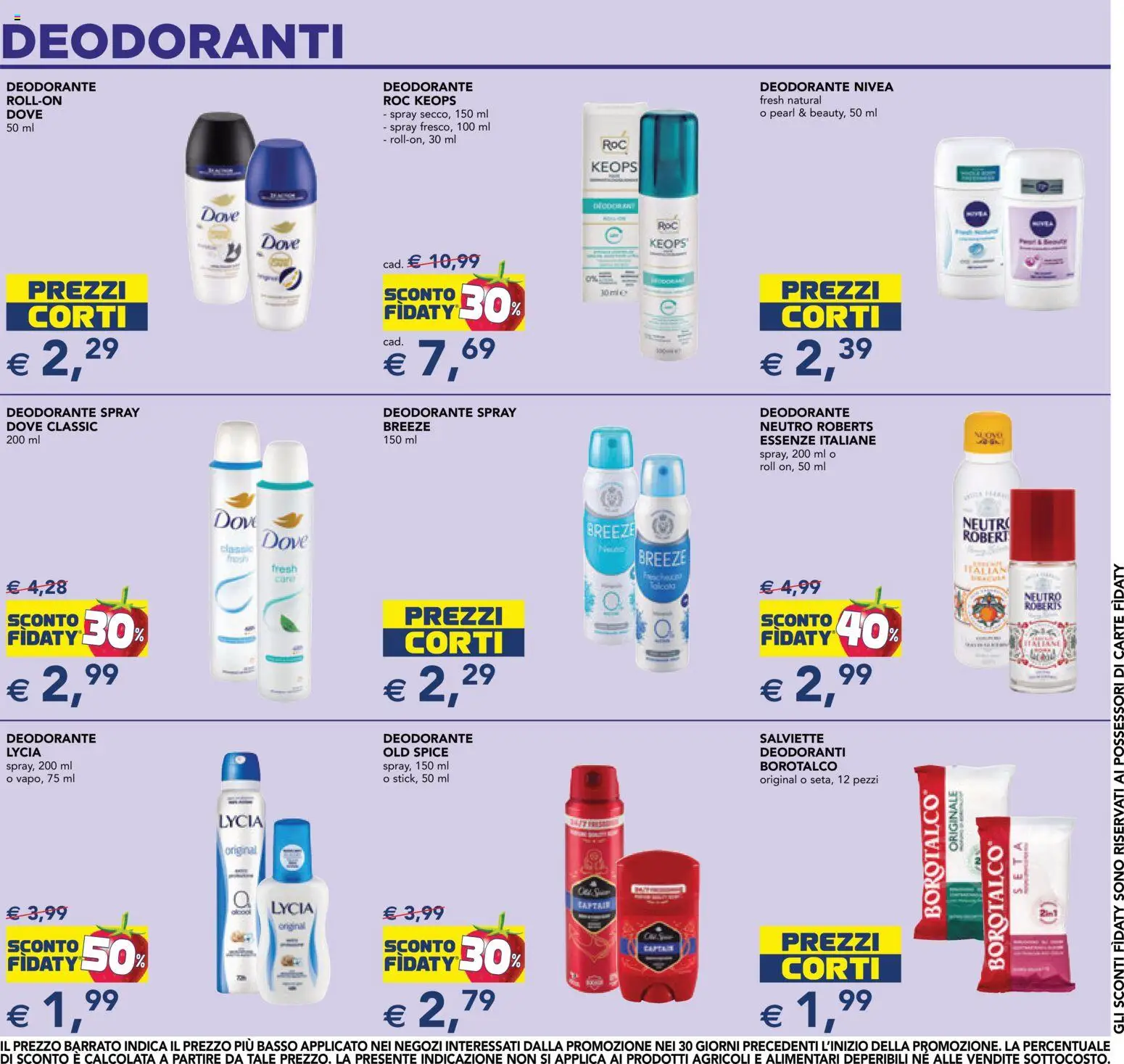 Volantino Esselunga S del 10/09/2026 | Pagina: 6 | Prodotti: Deodorante, Basso