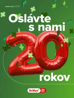 Dr. Max leták platný od 01.03.2026