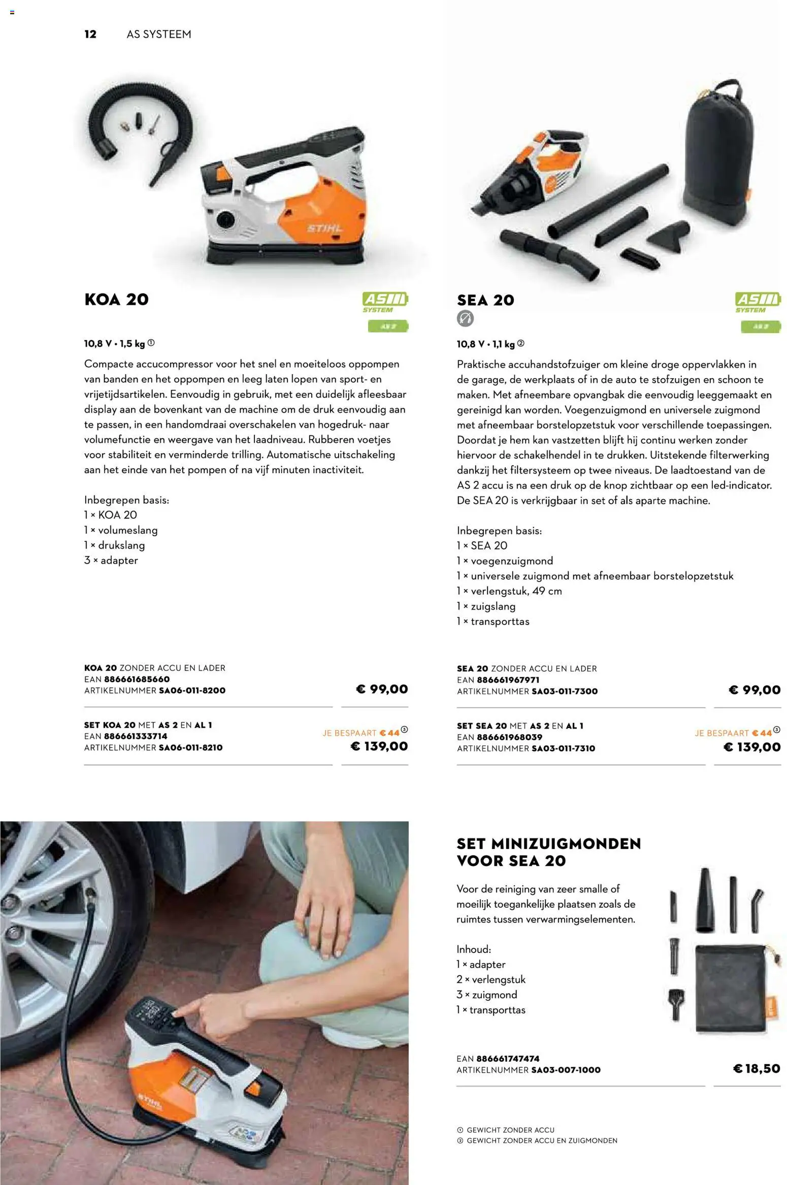 {H1} | Pagina: 12 | Producten: Adapter, Gewicht, Kan