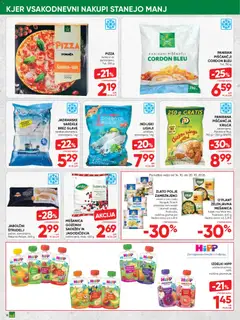 Tuš katalog akcije – veljaven od 14.10.2026 | Stran: 16 | Izdelki: Pekarna, Sir, Sardele, Sunka