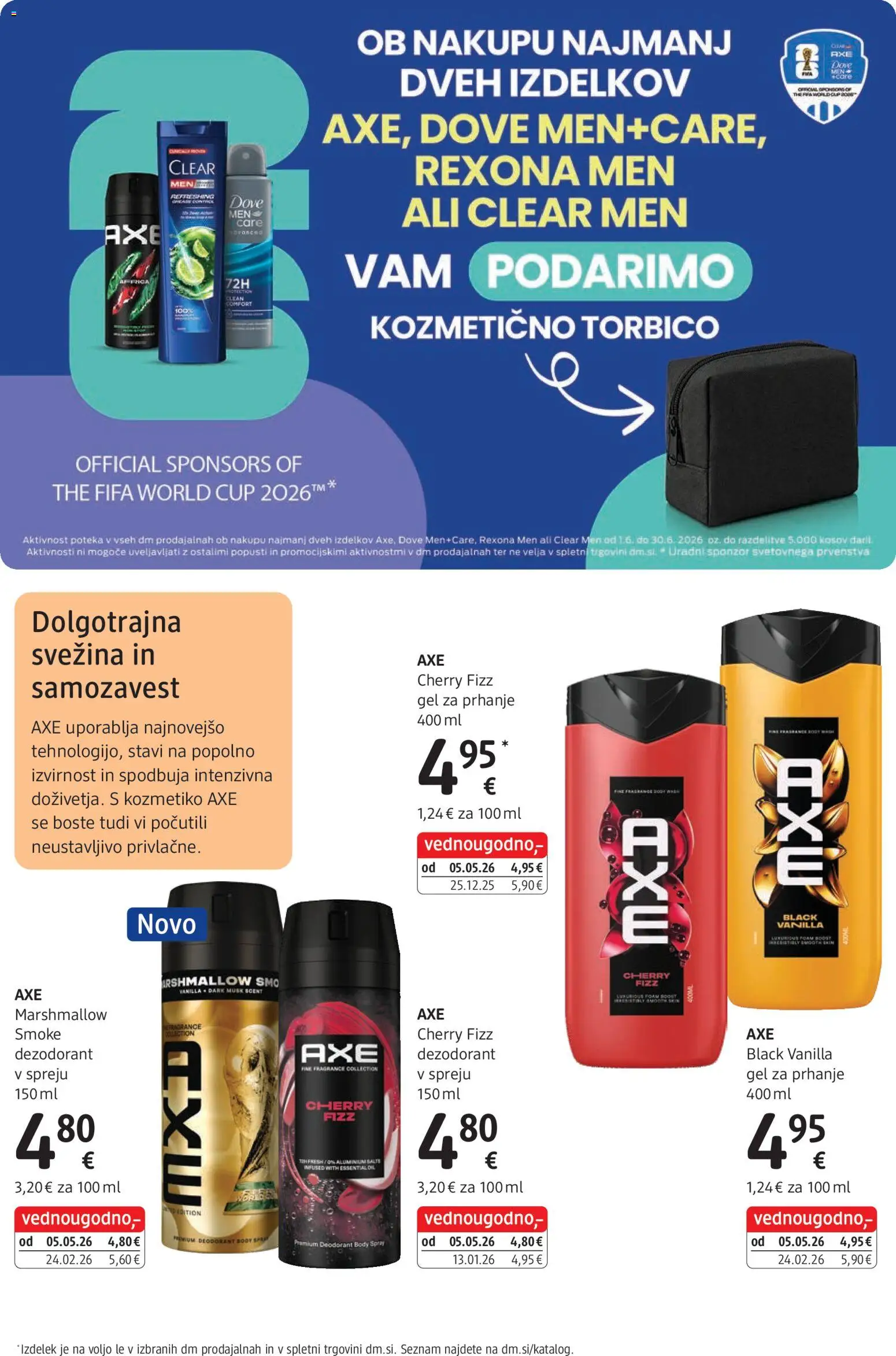 Novi DM Drogerie Markt katalog ponudbe – veljaven od 01.06.2026 | Stran: 16 | Izdelki: Gel za prhanje, Deodorant
