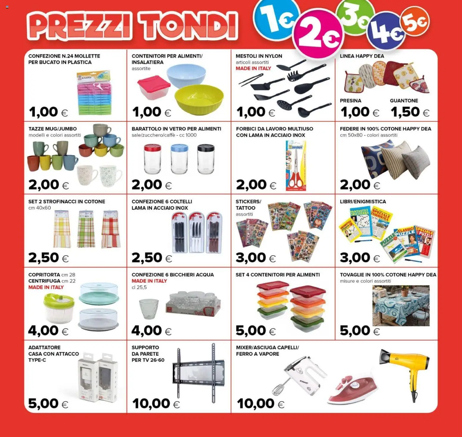 Volantino Oasi del 20.05.2026 | Pagina: 30 | Prodotti: Presina, TV, Adattatore, Strofinacci