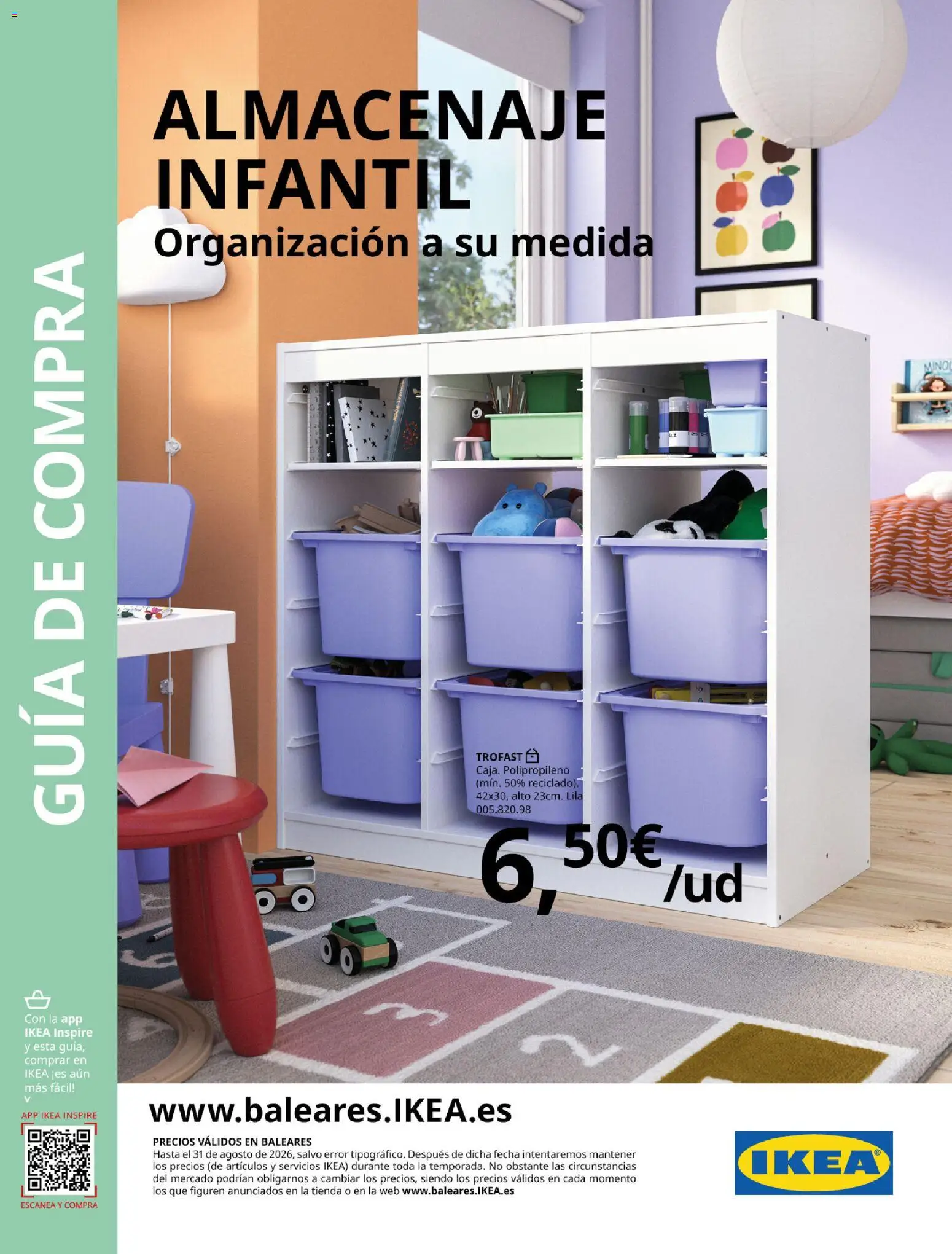 Catálogo IKEA Almacenaje infantil │ válido desde el 01/02/2026 | Página: 1 | Productos: Almacenaje