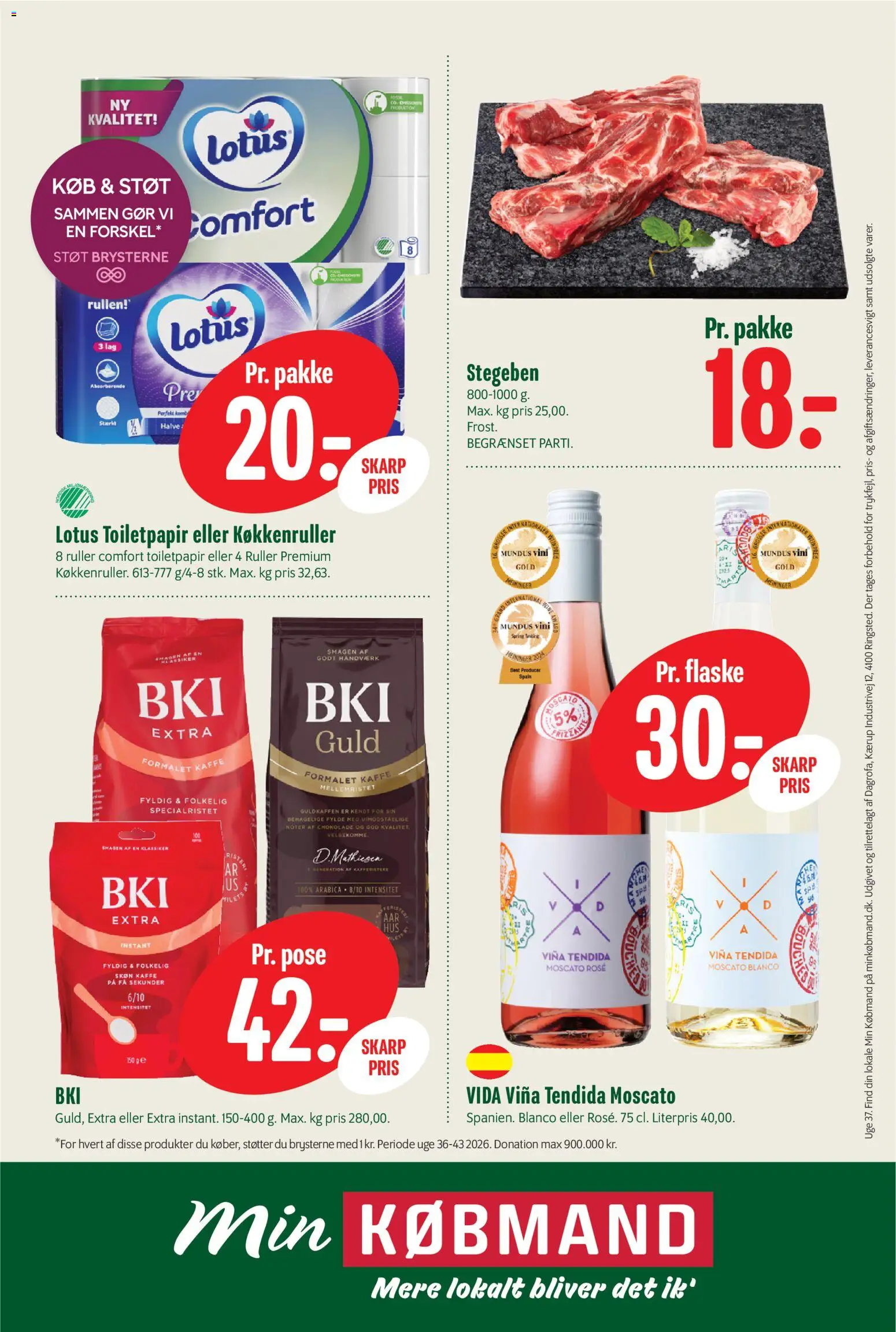 Min Købmand tilbudsavis – gyldig fra 04/09/2026 | Side: 21 | Produkter: Kaffe, Chokolade