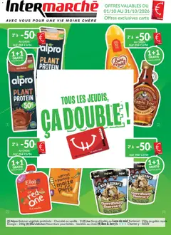 Intermarché Les offres d’octobre avec la carte - Voorbeeld van een folder van Intermarché, geldig van 01/10/2026
