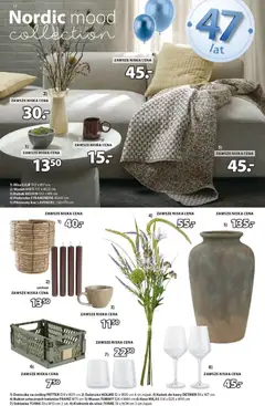 Pogląd oferty "JYSK gazetka" - ważna od 22.04.2026 | Strona: 12 | Produkty: Koc, Kosz, Doniczka, Rosliny