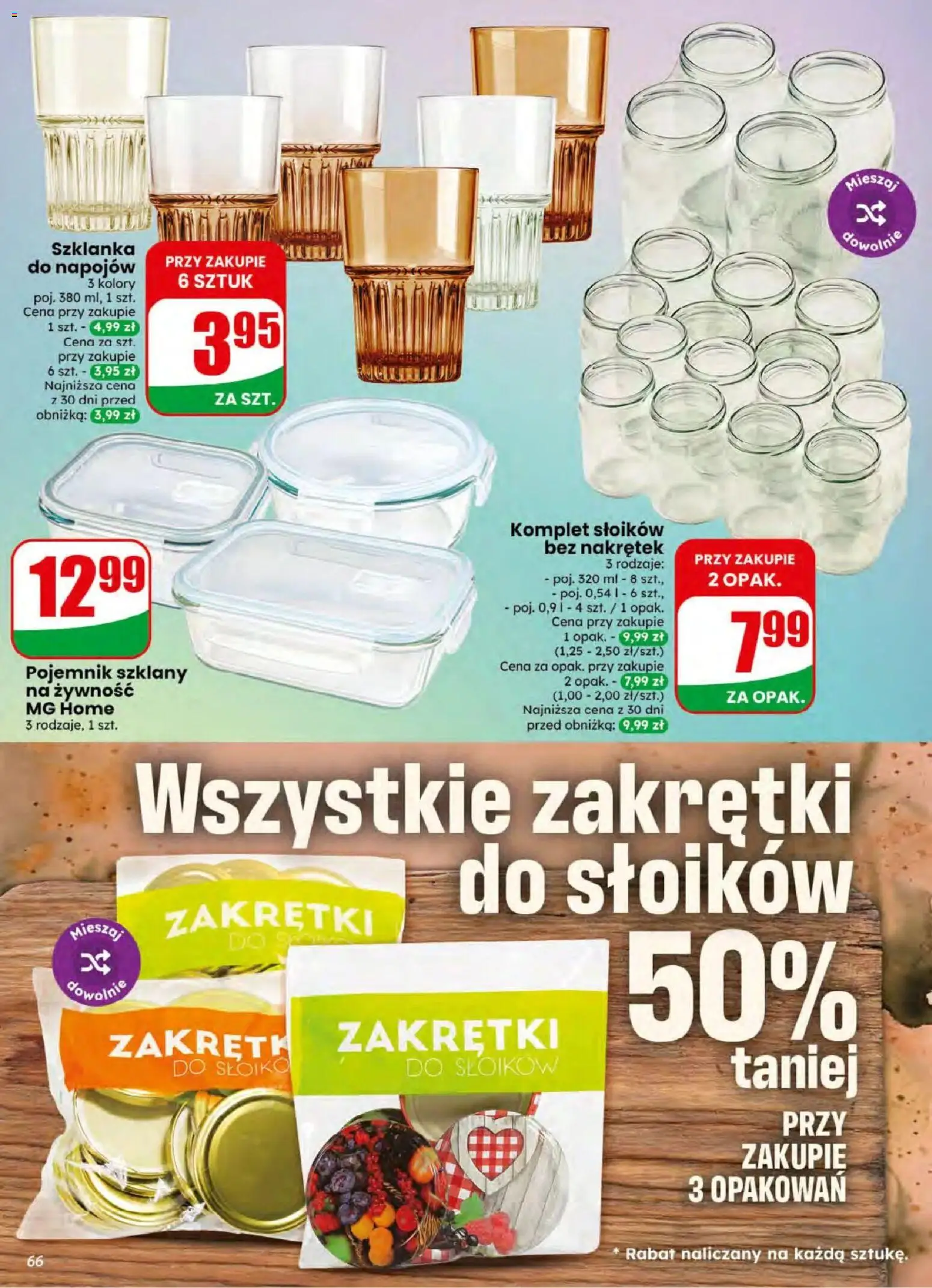 Dino gazetka od 08.07.2026 | Strona: 66 | Produkty: Szklanka, Sól