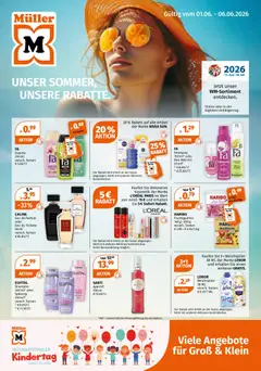 Müller Sommerangebote ab 01.06.2026 gültig
