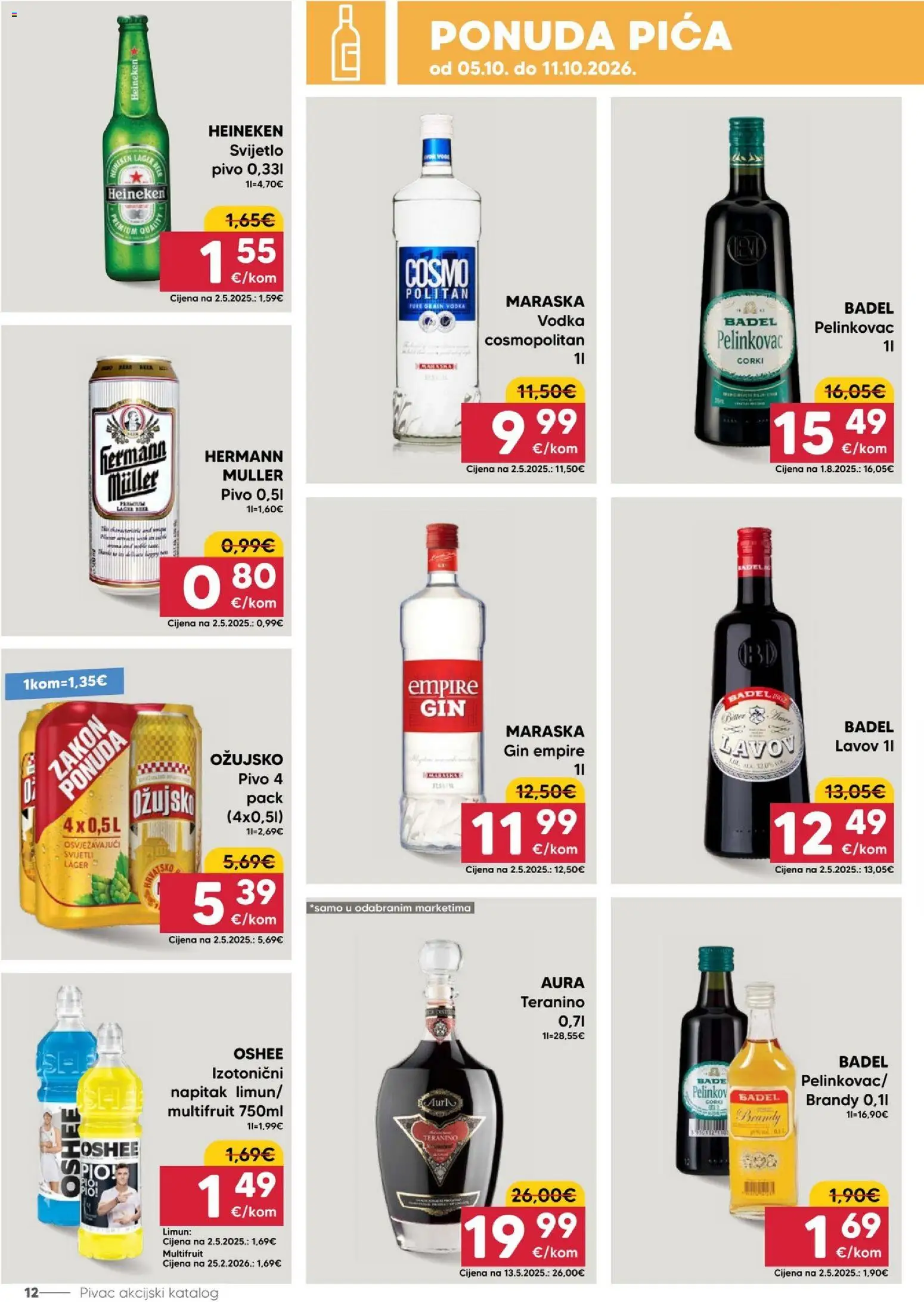 Pivac katalog | vrijedi od 05.10.2026 | Stranica: 12