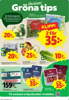 Stora Coop erbjudanden - Förhandsvisning av reklamblad från butik Stora Coop aktuell från 14/09/2026 | Sida: 3 | Produkter: Chili, Salami, Skinka, Salladsmix