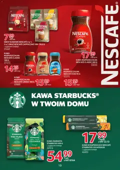 Pogląd oferty "Selgros cash&carry gazetka - Markowe Produkty" - ważna od 24.09.2026 | Strona: 19 | Produkty: Kawa w kapsułkach, Nescafe, Kawa ziarnista, Kawa rozpuszczalna
