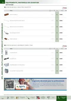 Rexel - Prévisualisation de Rexel EPI, mesure, outillage, fixations et consommables valide à partir de 01/09/2025 | Page: 107 | Produits: Sac, Brosse, Sac poubelle, Pelle
