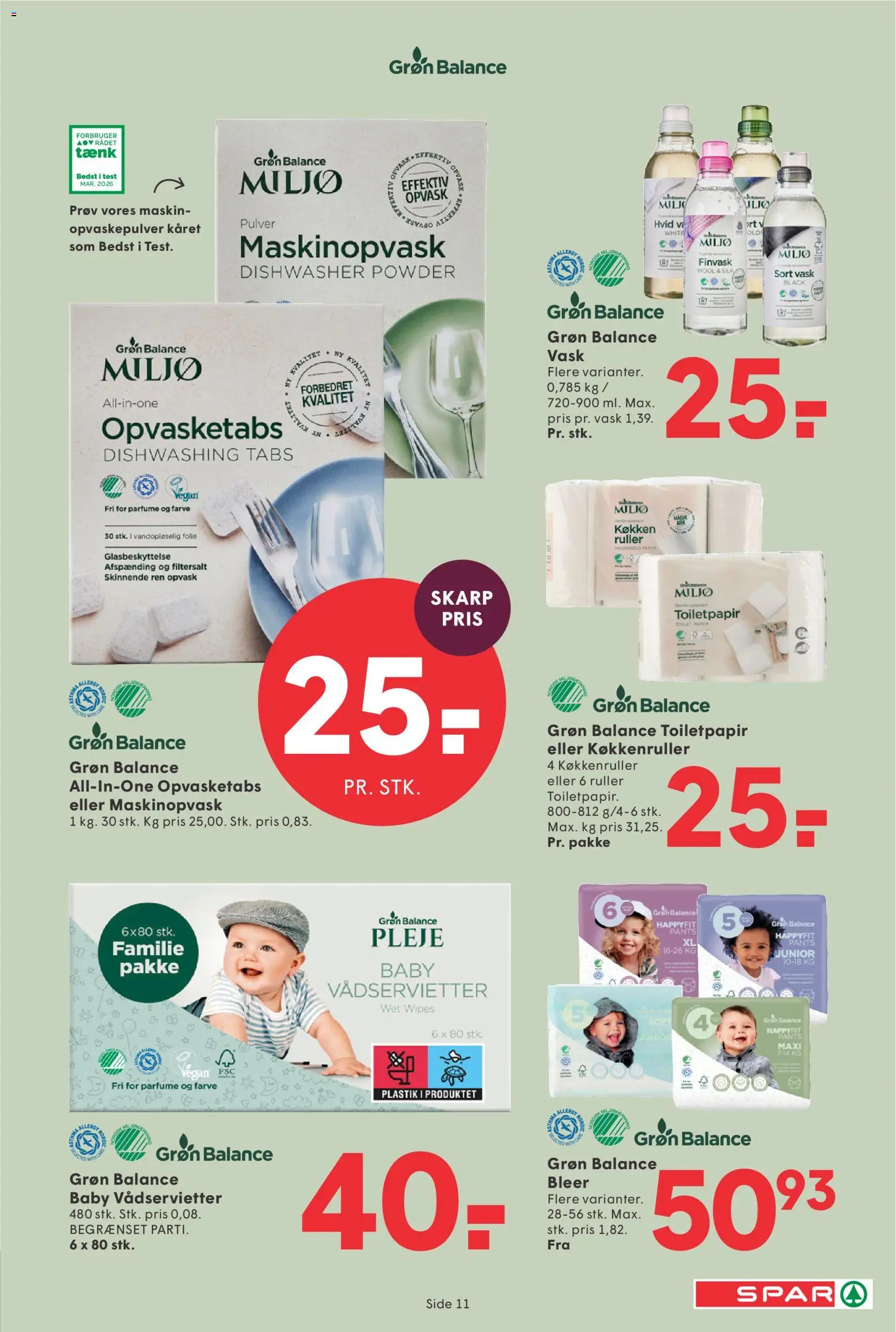 Spar tilbudsavis – gyldig fra 14/08/2026 | Side: 12 | Produkter: Parfume, Toilet, Søm