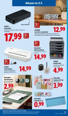 Lidl-mainoslehti voimassa 02/07/2026 alkaen | Sivu: 21