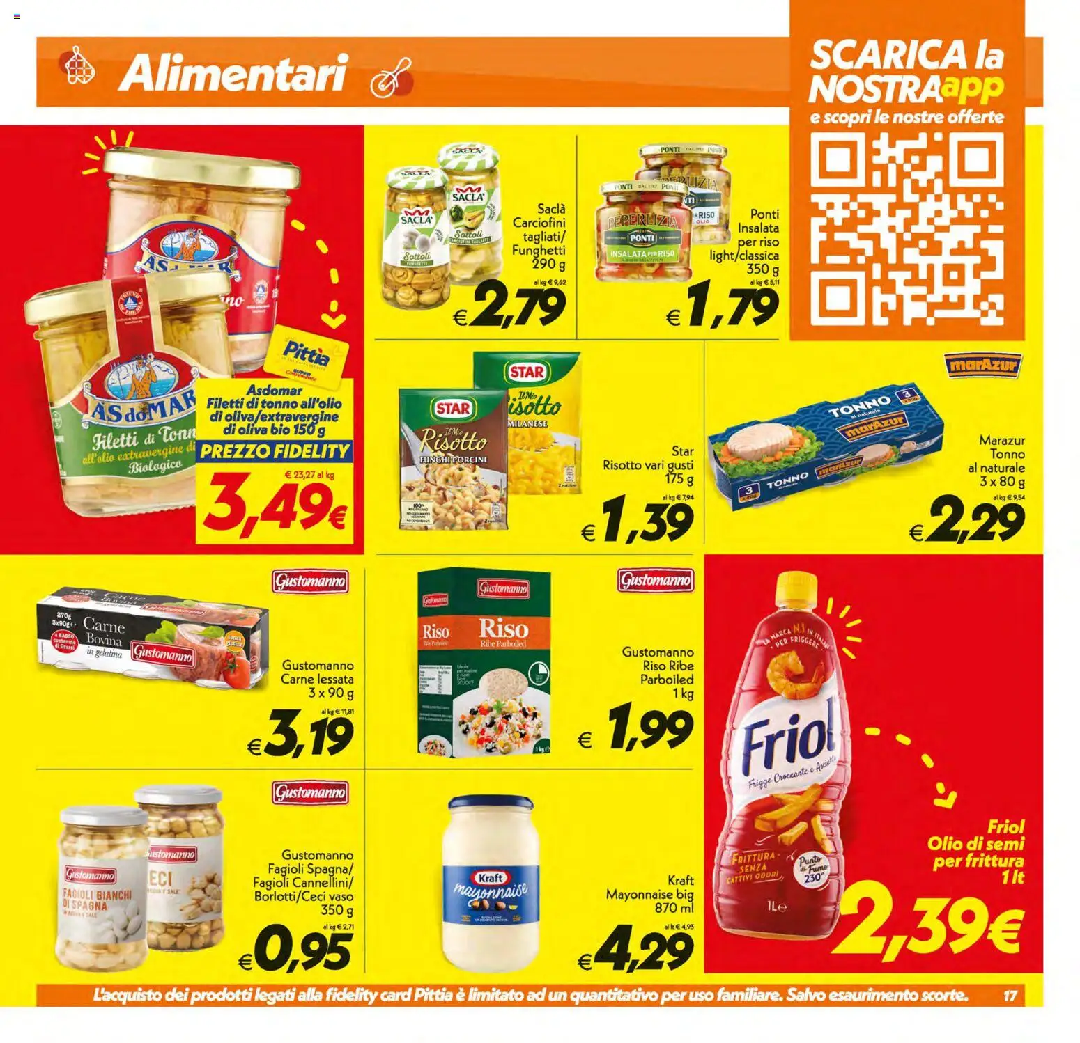 Volantino SuperConveniente del 19/06/2026 | Pagina: 17 | Prodotti: Riso, Fagioli, Funghi, Vaso