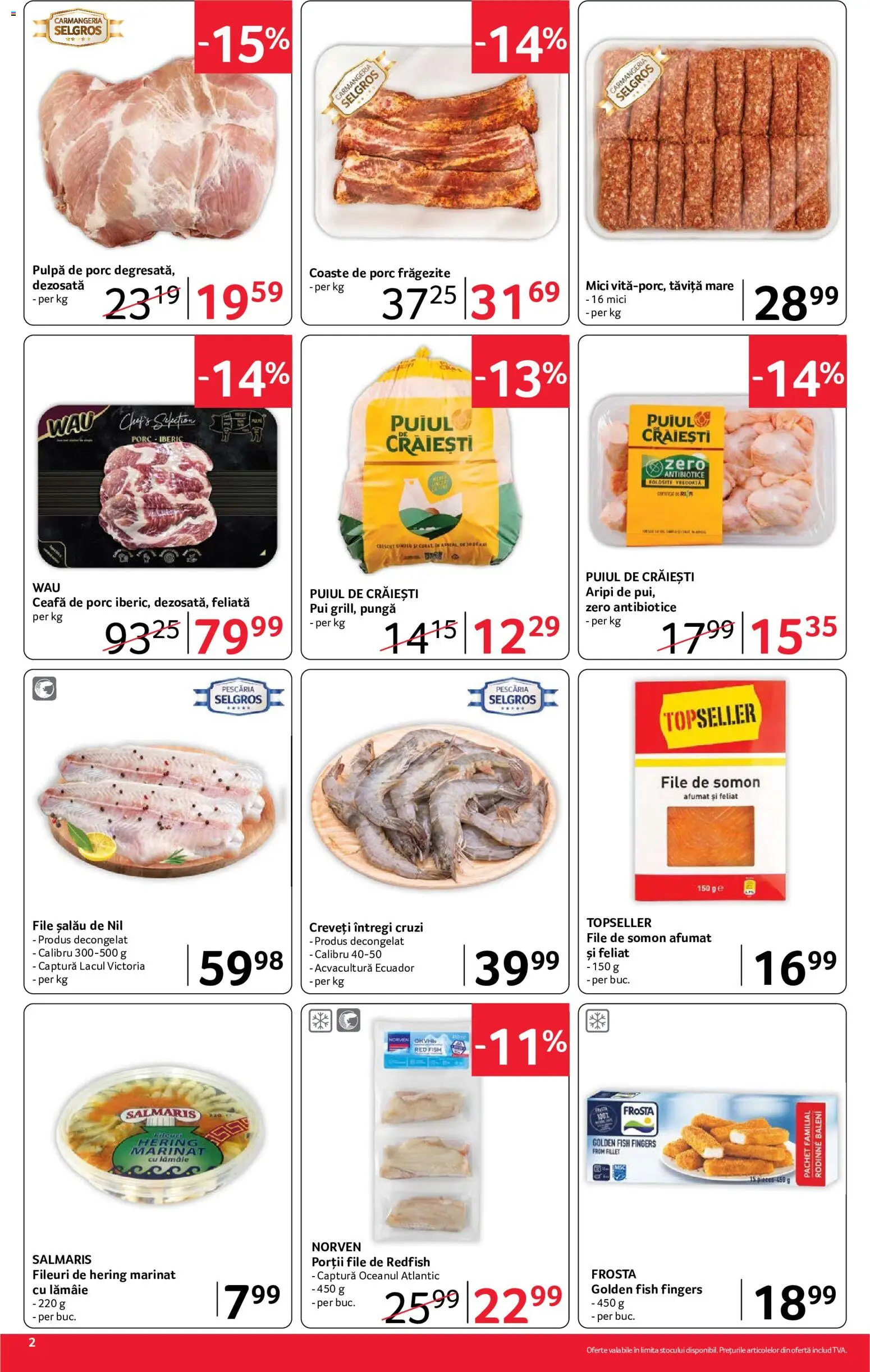 Noul catalog Selgros – valabil de la 07.08.2026 | Pagină: 2 | Produse: Pungă, Keçeli kalem, Hacıyatmaz Kedi Oyuncağı, Lămâie