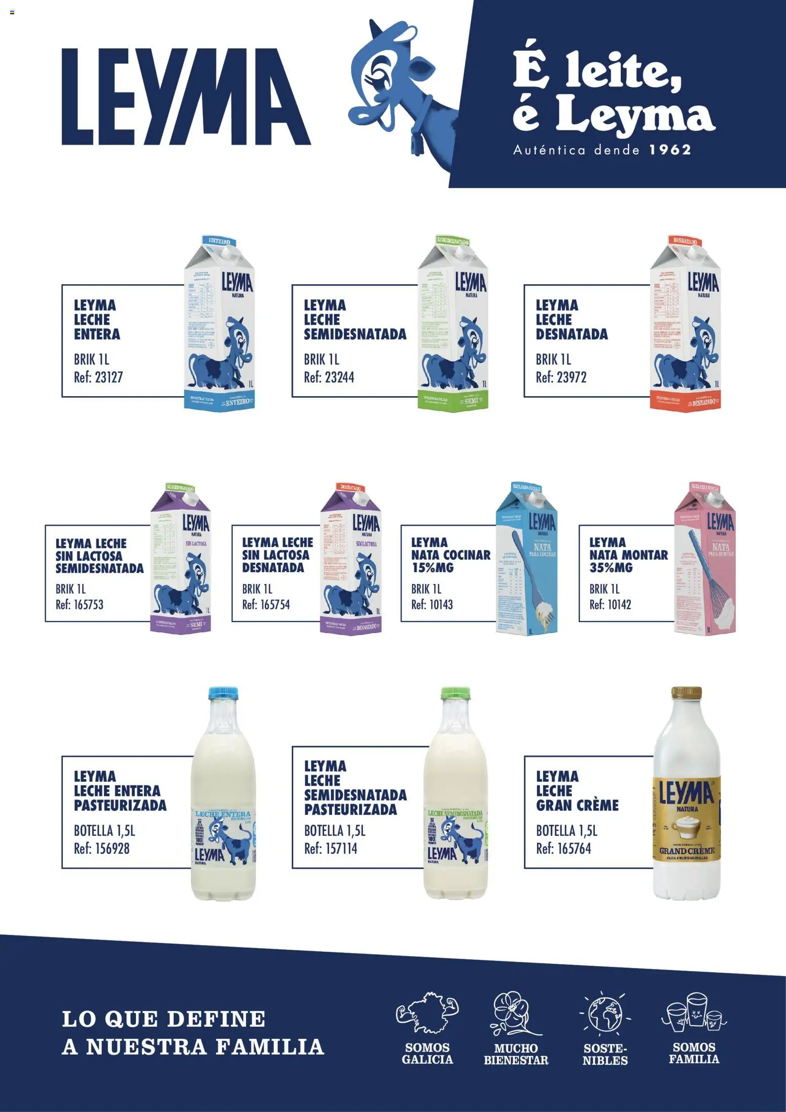 Makro - Leyma │ válido desde el 09.03.2026 | Página: 1 | Productos: Leche entera, Πιατοθήκη, Leche