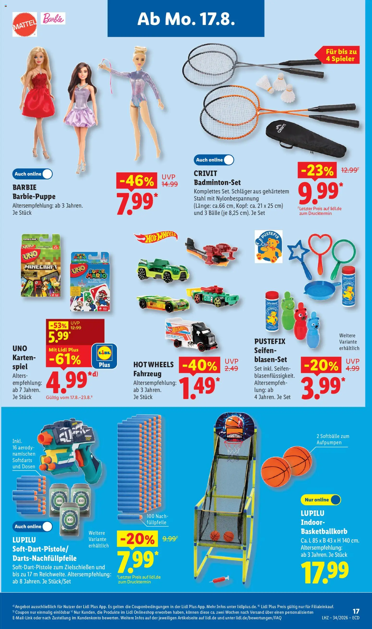 Lidl Prospekt – gültig ab 17.08.2026 | Seite: 13