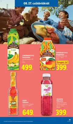 Lidl akciós újság - amely érvényes a következő dátumtól: 2026.08.27. | Oldal: 29