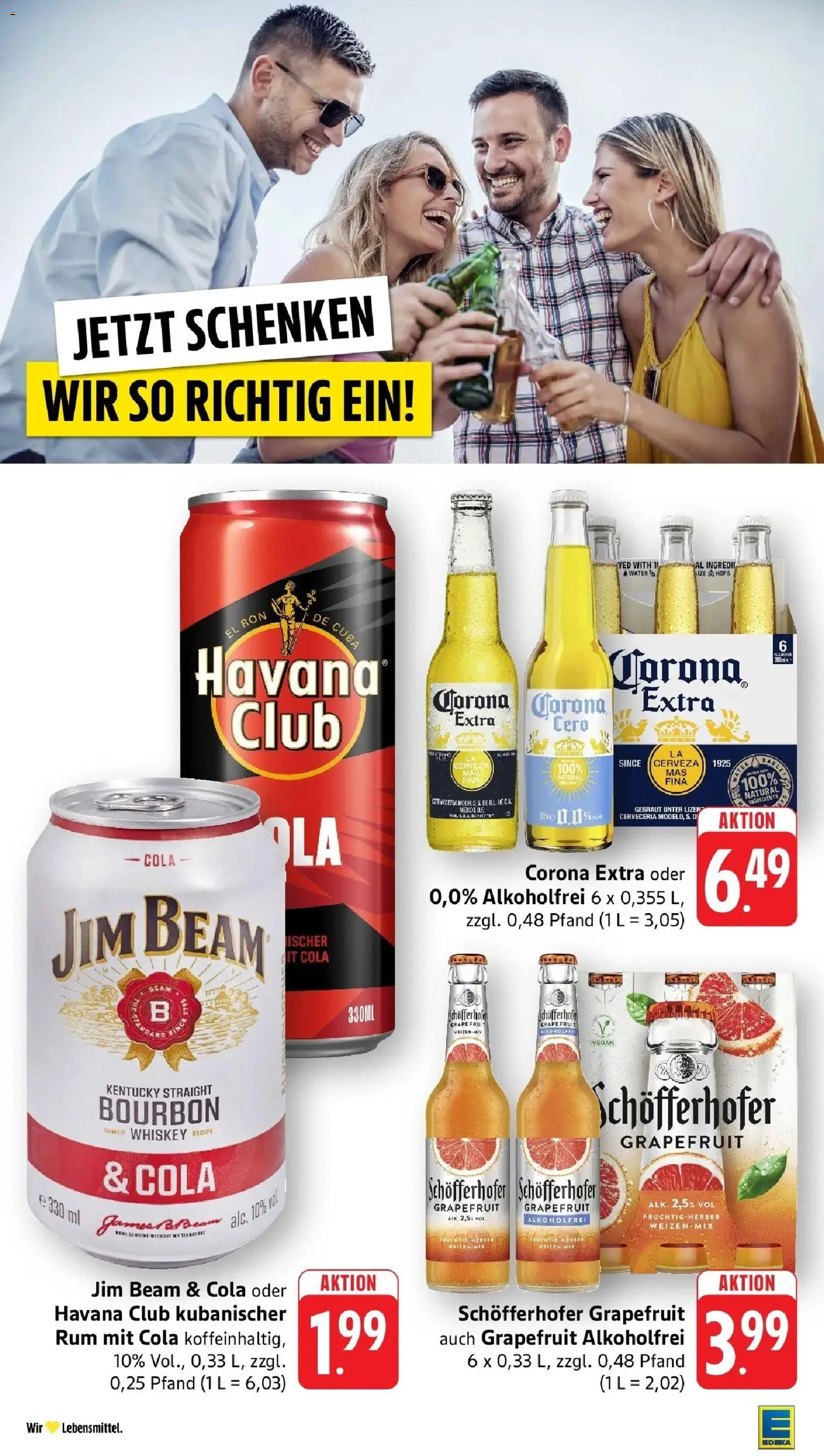 Edeka prospekt Piesport	 – gültig ab 04.05.2026 | Seite: 44 | Produkte: Rum, Grapefruit, Radler, Bourbon