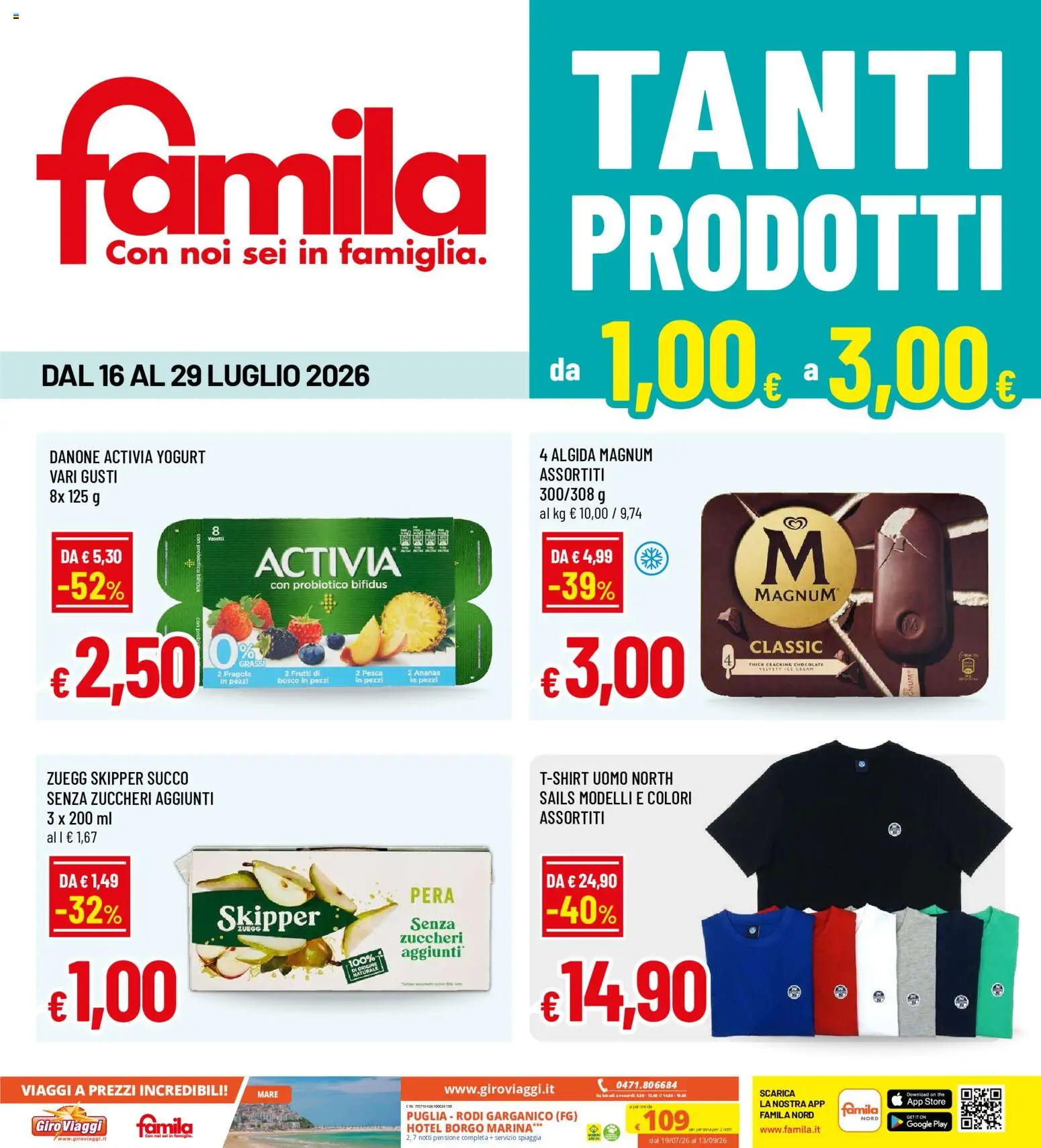 Volantino Famila del 16/07/2026 | Pagina: 1