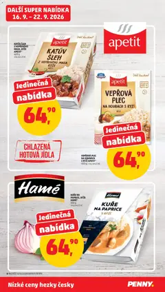 Náhled letáku KATŮV ŠLEH Z VEPŘOVÉHO MASA, RÝŽE APETIT*, Katův šleh z vepřového masa s rýží od 16.09.2026 | Strana: 40