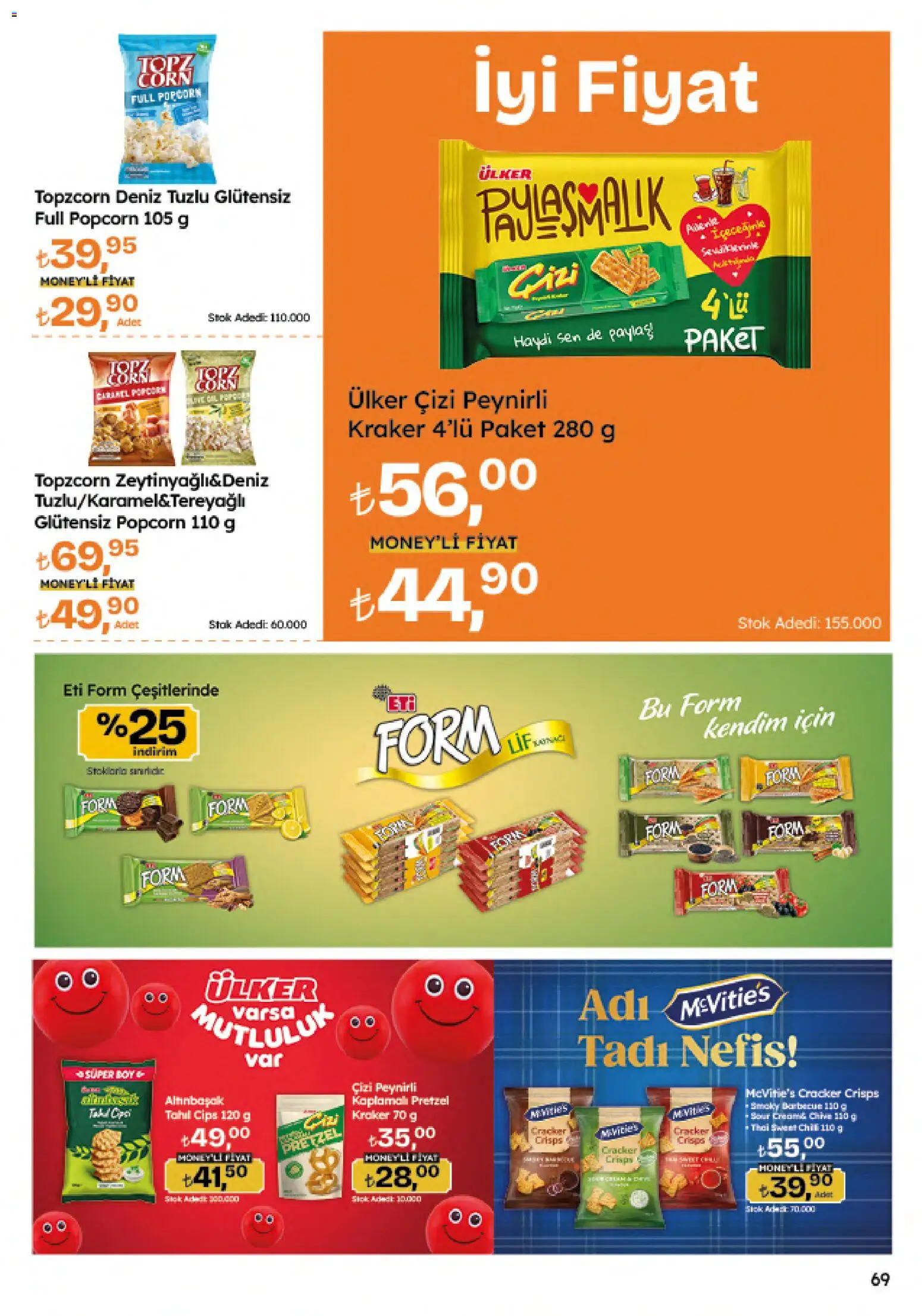 Migros Katalog - 5M Migroskop Dijital - 09 Temmuz 2026 tarihinden itibaren geçerlidir | Sayfa: 69 | Ürünler: Cips