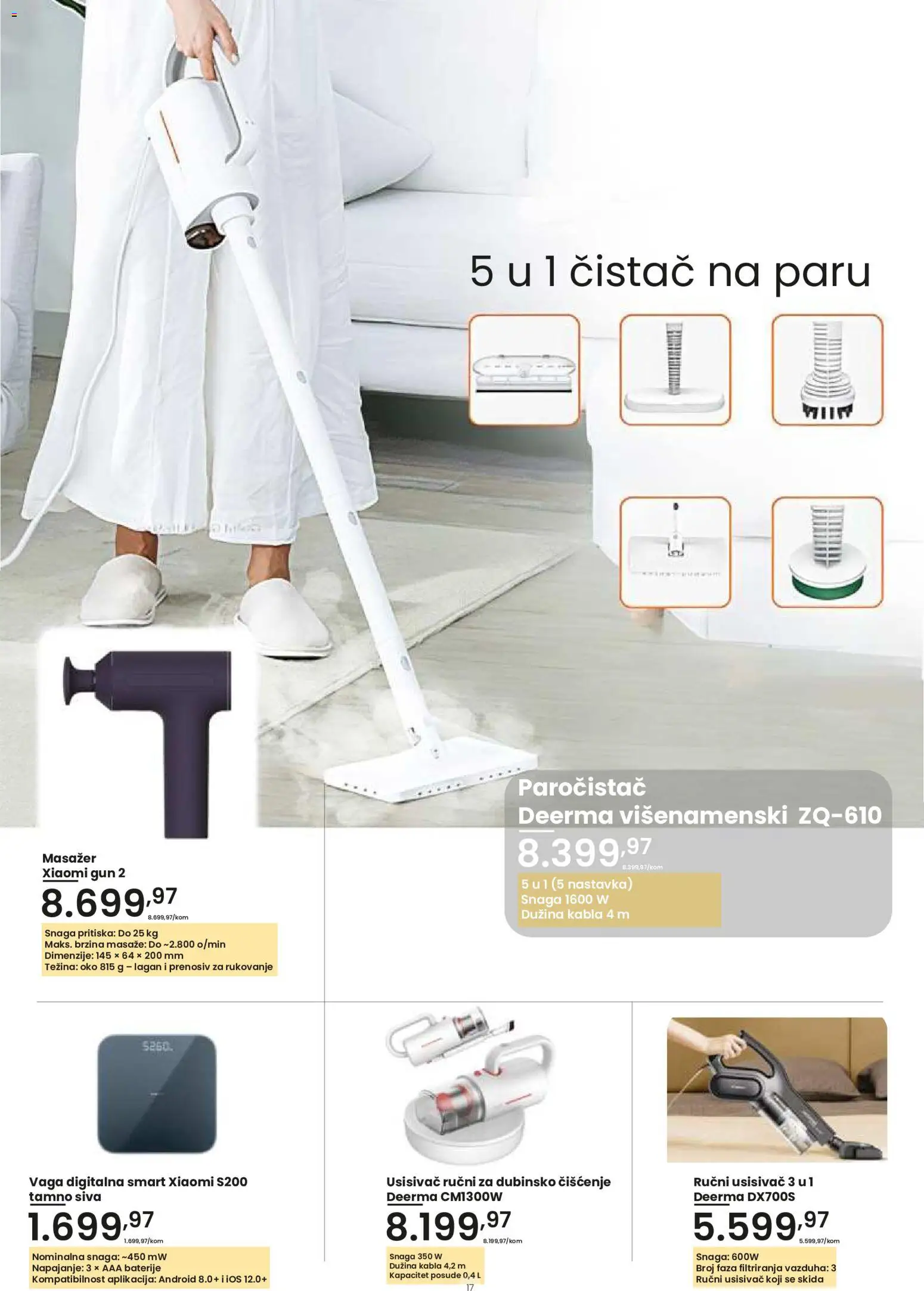 PerSu katalog - važi od 30.07.2026 | Strana: 17 | Proizvode: Xiaomi, Paročistač, Posuđe, Baterije