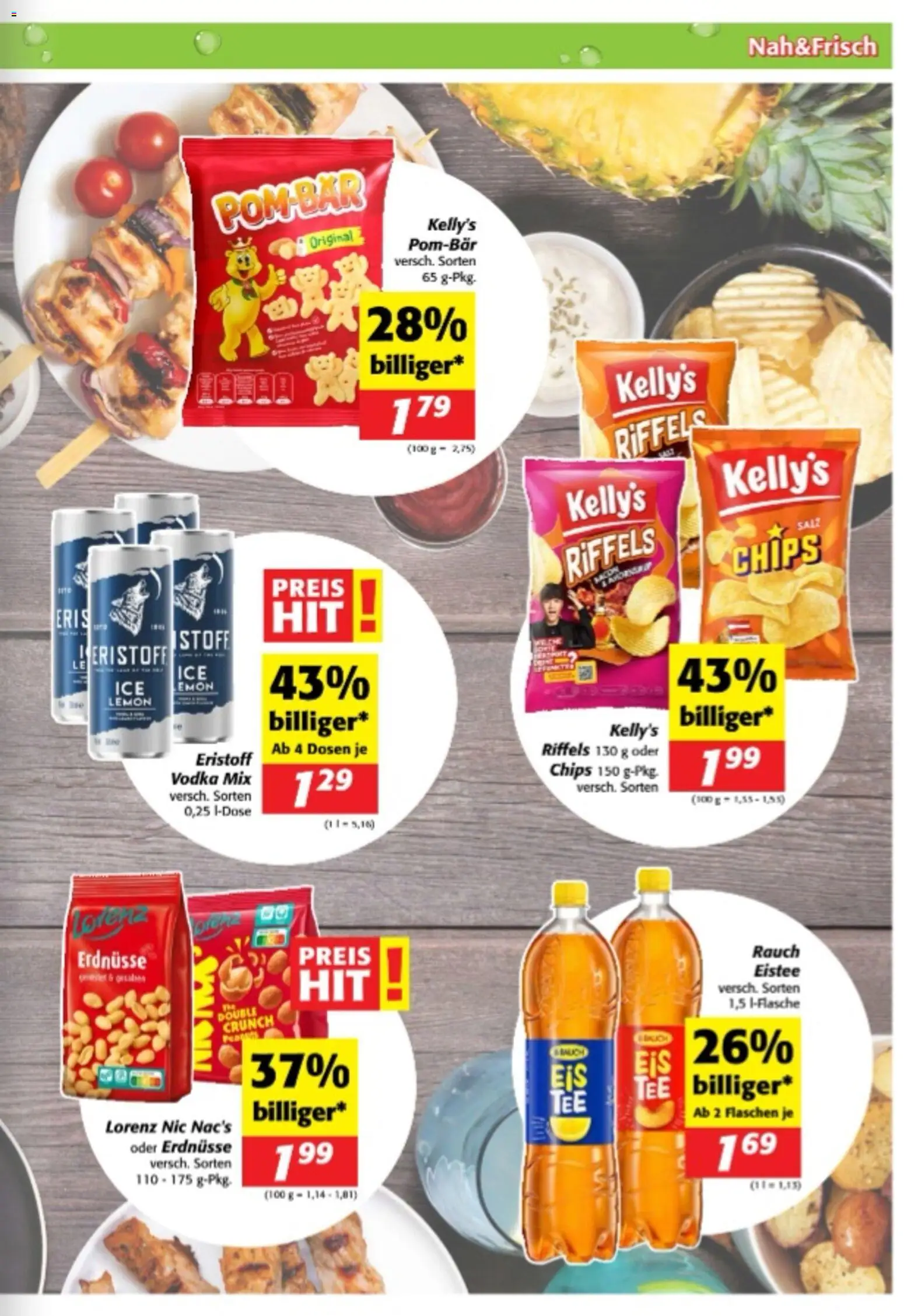 Nah und Frisch Flugblatt gültig ab 13.05.2026 | Seite: 3 | Produkte: Chips, Salz, Папионка