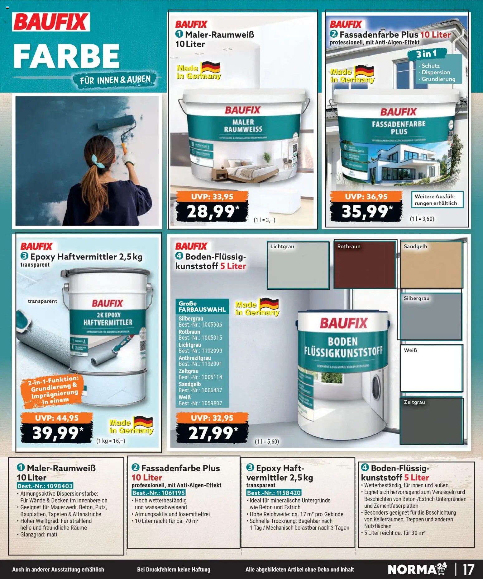 Norma Bestellmagazin Juli 2026 – gültig ab 01.07.2026 | Seite: 17