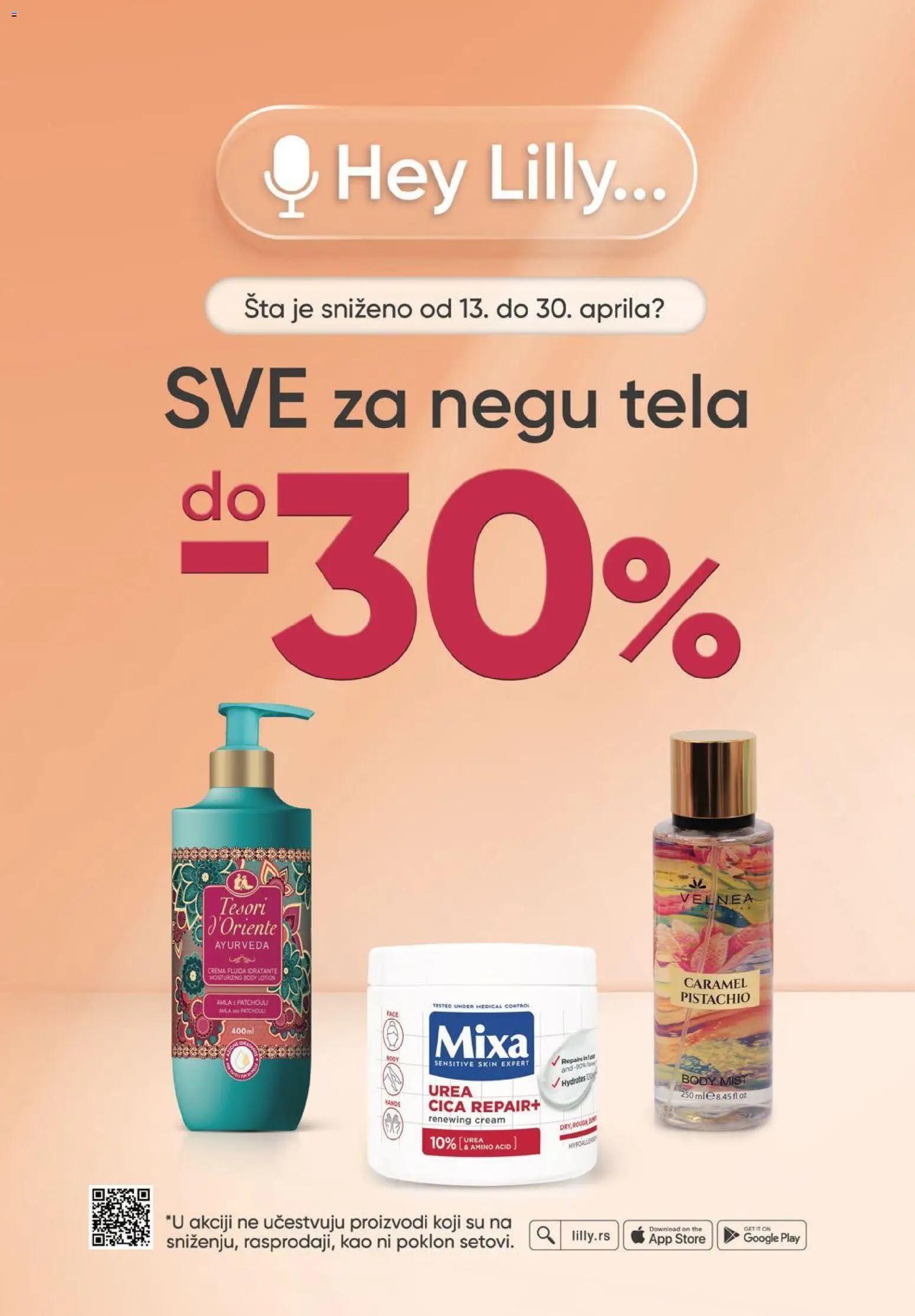 Lilly drogerie katalog - važi od 01.04.2026 | Strana: 23 | Proizvode: Mixa