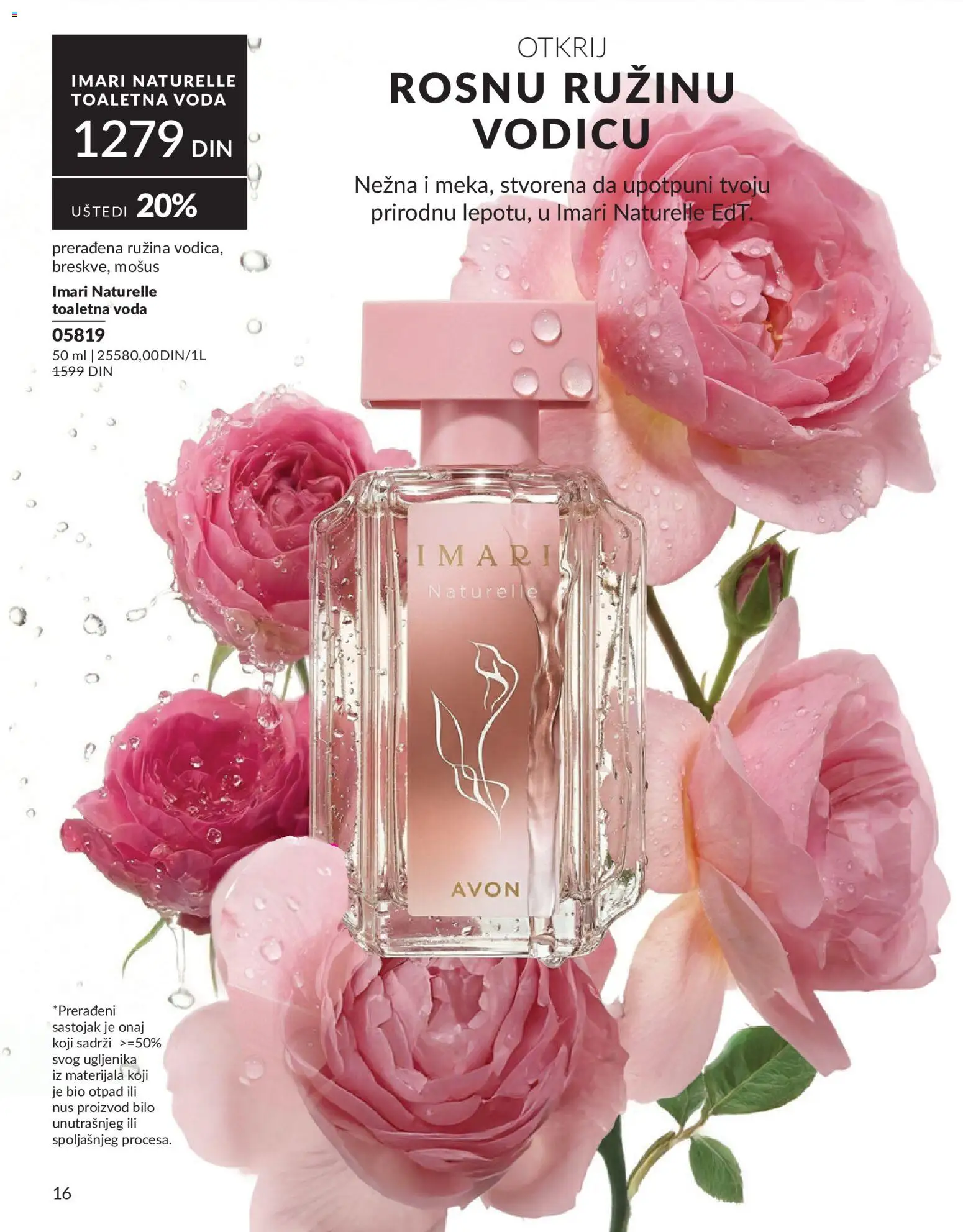 AVON katalog - važi od 01.08.2026 | Strana: 16 | Proizvode: Toaletna voda, Voda