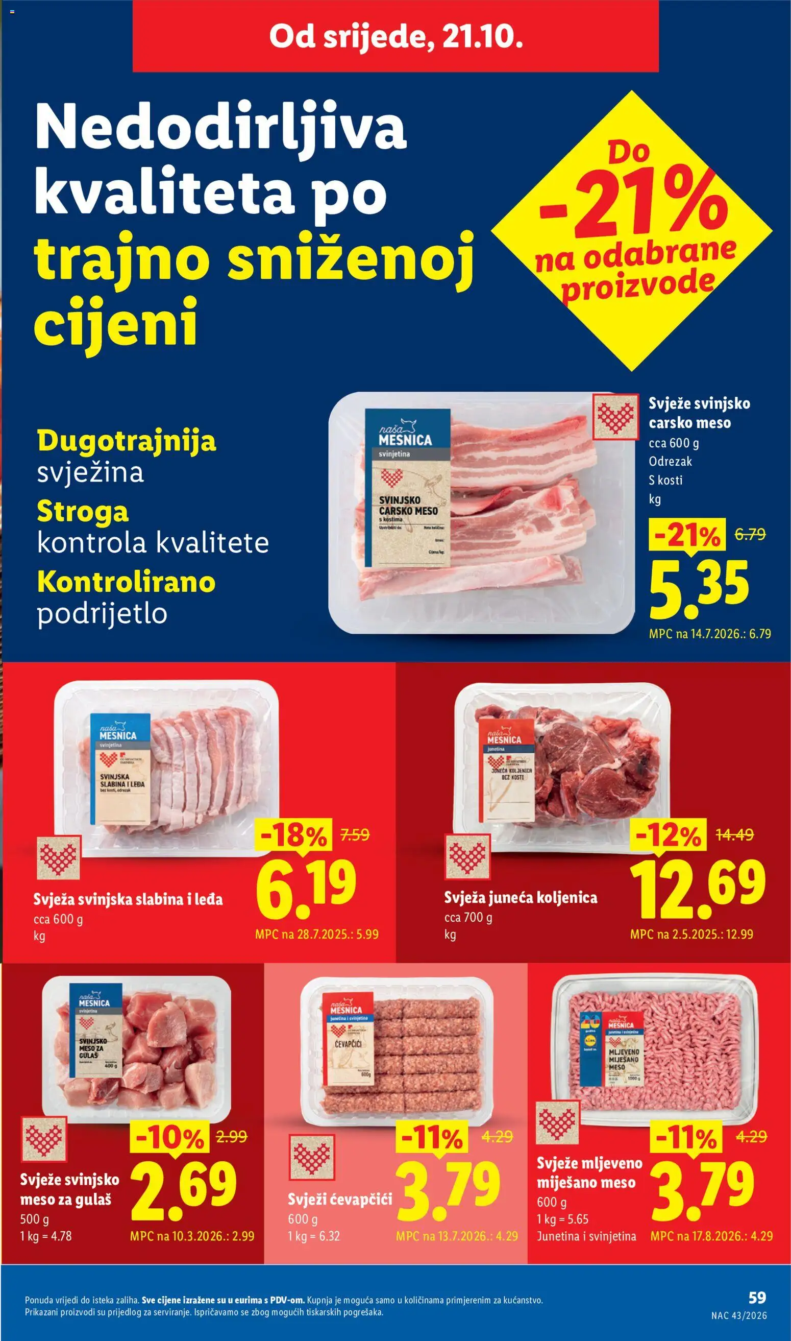 Lidl katalog | vrijedi od 19.10.2026 | Stranica: 59