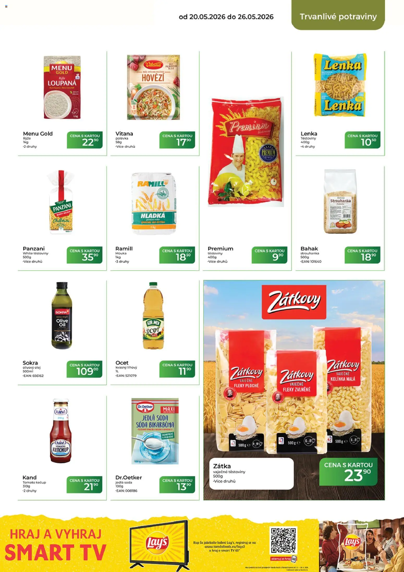 Tamda Foods leták od 20.05.2026 | Strana: 41 | Produkty: Olivový olej, Olej, Těstoviny, Strouhanka