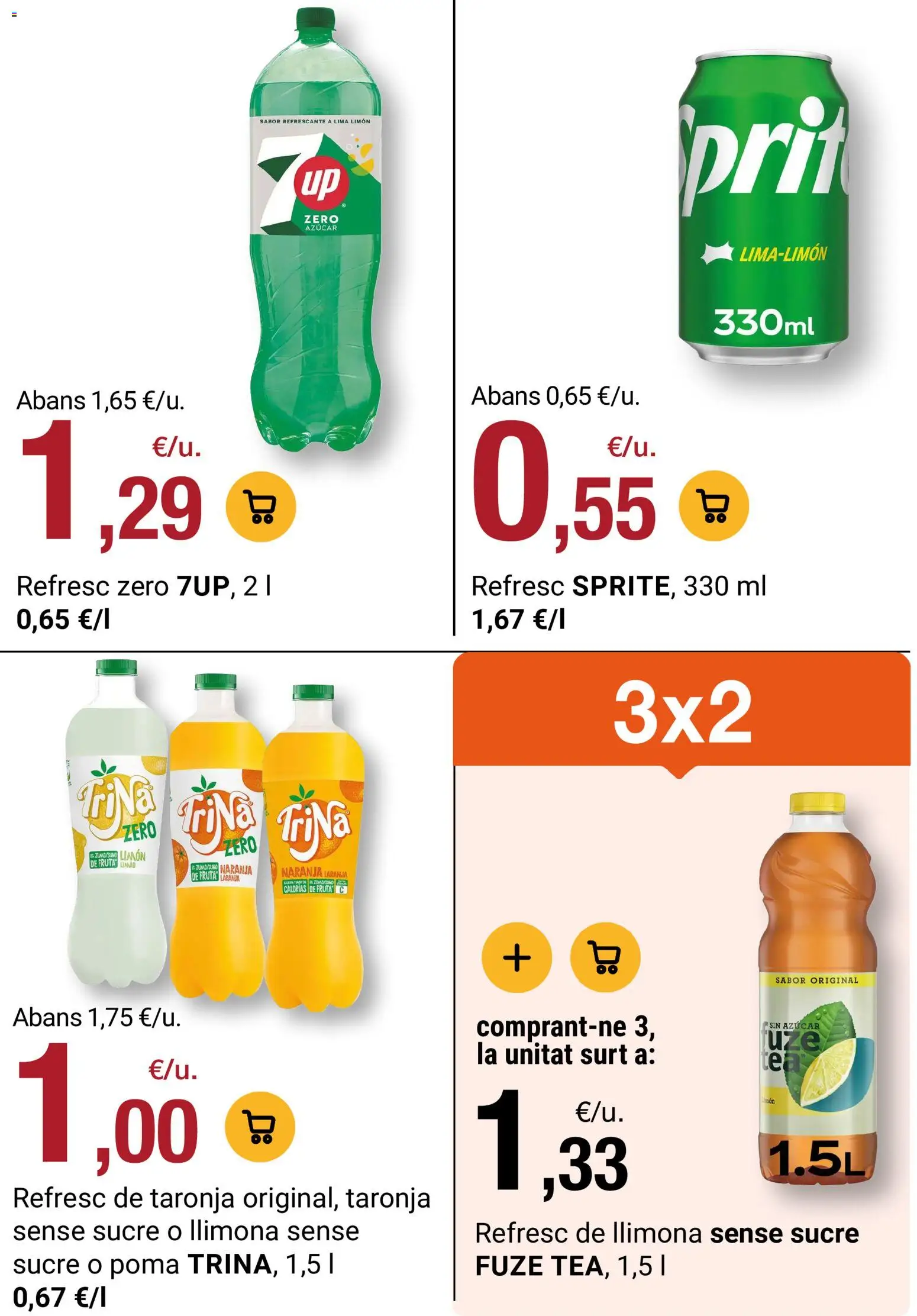 Bonpreu folleto │ válido desde el 15/09/2026 | Página: 77 | Productos: Lima, Fruta, Limón, Azúcar