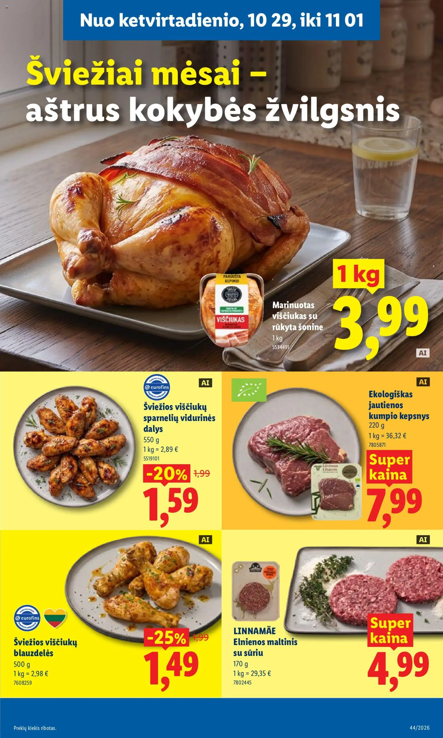 LIDL akcijos nuo 2026.10.26 | Puslapis: 45