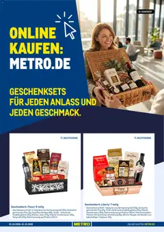 Metro Online Geschenksets für jeden Anlass ab 02.10.2026 gültig