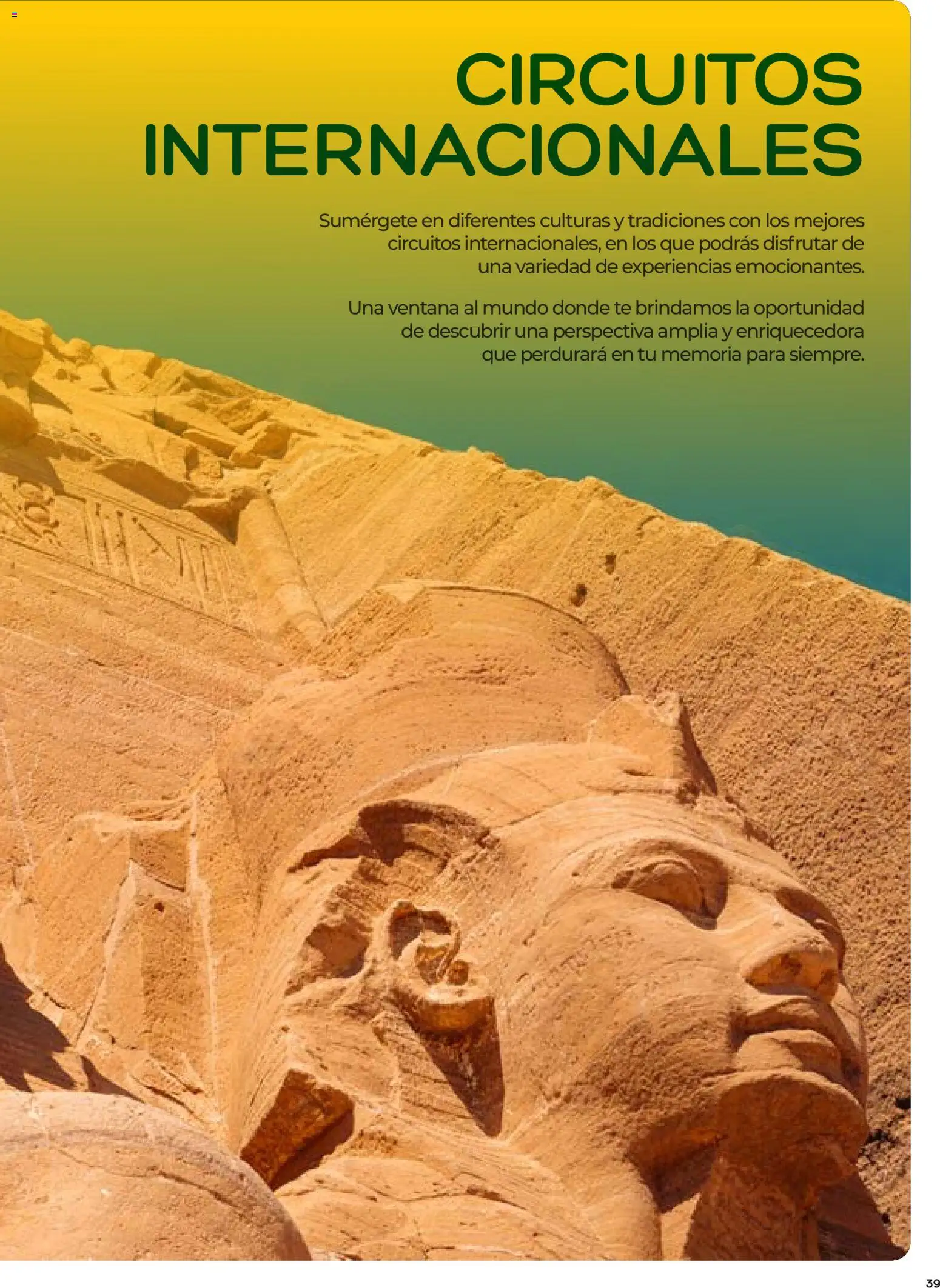 Viajes El Corte Inglés folleto Destinos Otoño y Primavera │ válido desde el 01/07/2026 | Página: 39 | Productos: Té