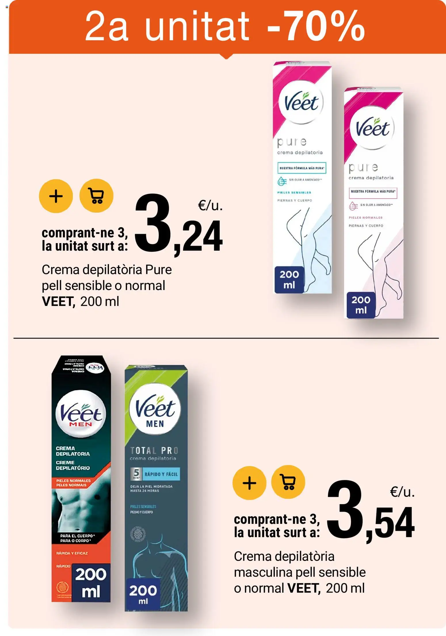 Bonpreu folleto │ válido desde el 19.05.2026 | Página: 85 | Productos: Crema depilatoria, Crema