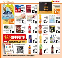 Anteprima del volantino BEVANDE ZERO ZUCCHERI AGGIUNTI PFANNER frutti rossi/multivitaminico/arancia carota limone, pet - 1 L valido a partire dal 06.05.2026 | Pagina: 18