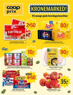 Forhåndsvisning av Coop Prix kundeavis gyldig fra 31/08/2026
