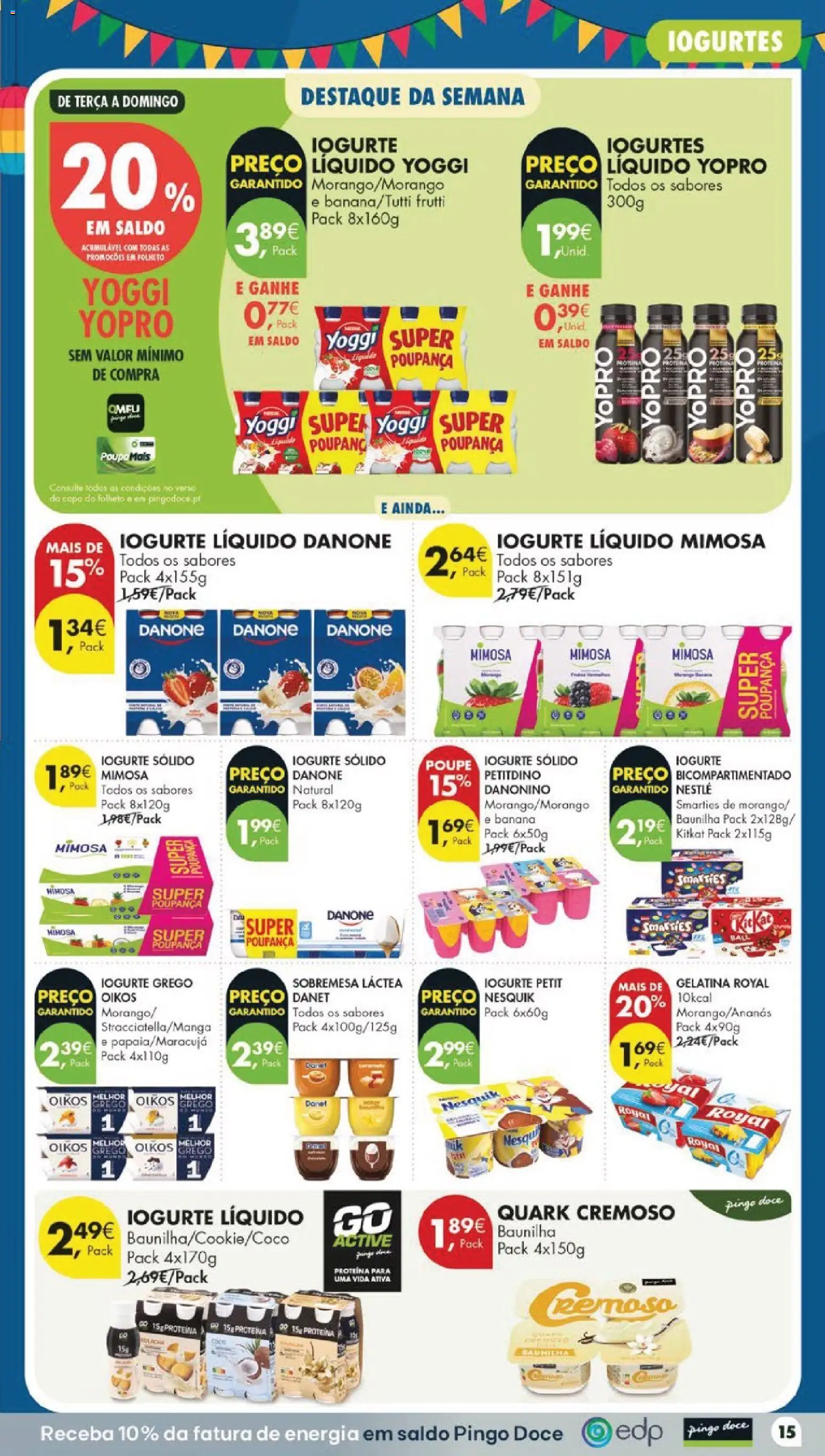 Pingo Doce folheto │ válido de 09.06.2026 | Página: 17 | Produtos: Banana, Gelatina, Iogurtes, Nestlé